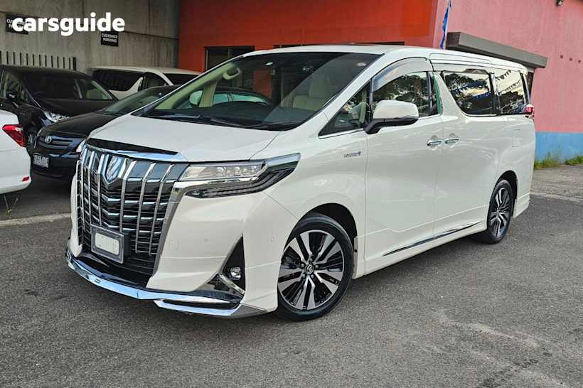White 2020 Toyota Alphard SUV SR (HYBRID) AYH30