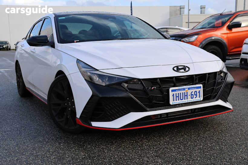 White 2022 Hyundai I30 Sedan N Premium