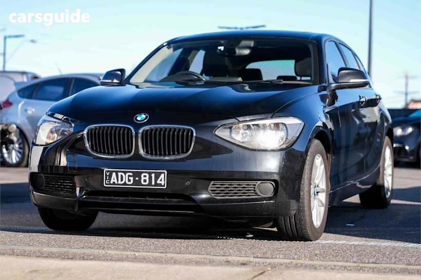 Black 2014 BMW 1 Hatch 116I R