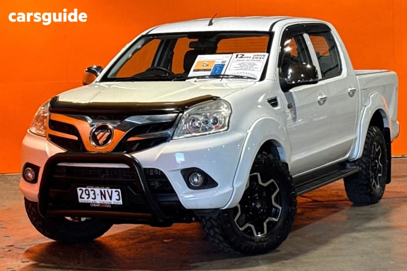 White 2017 Foton Tunland Dual Cab Utility (4X4)