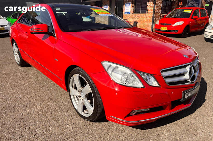 Red 2010 Mercedes-Benz 250 Coupe CGI ELEGANCE 207