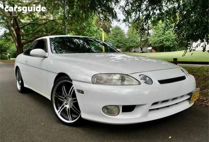 White 1997 Toyota Soarer Coupe Gt Turbo
