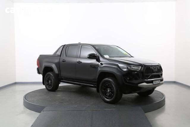 Black 2024 Toyota Hilux Double Cab Pick Up Gr-Sport (4X4)