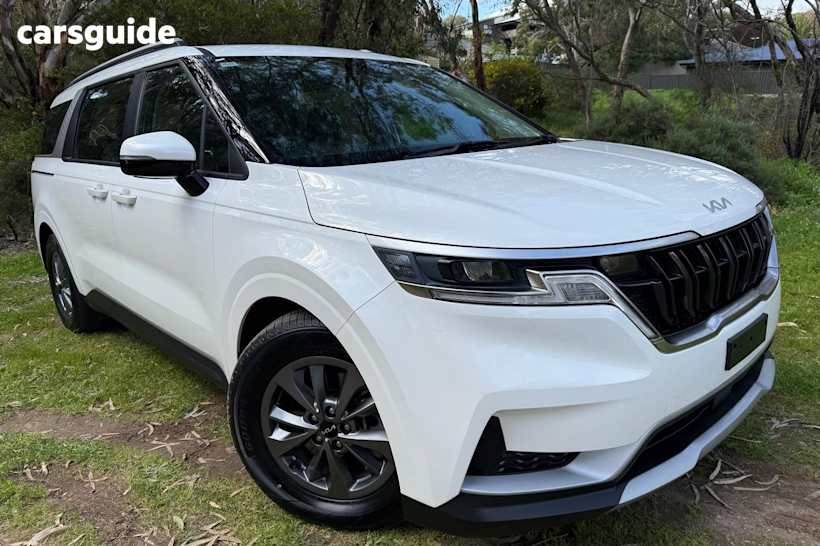 White 2022 Kia Carnival OtherCar S F