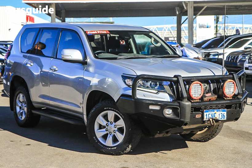 Silver 2018 Toyota Landcruiser Prado SUV GXL 4X4