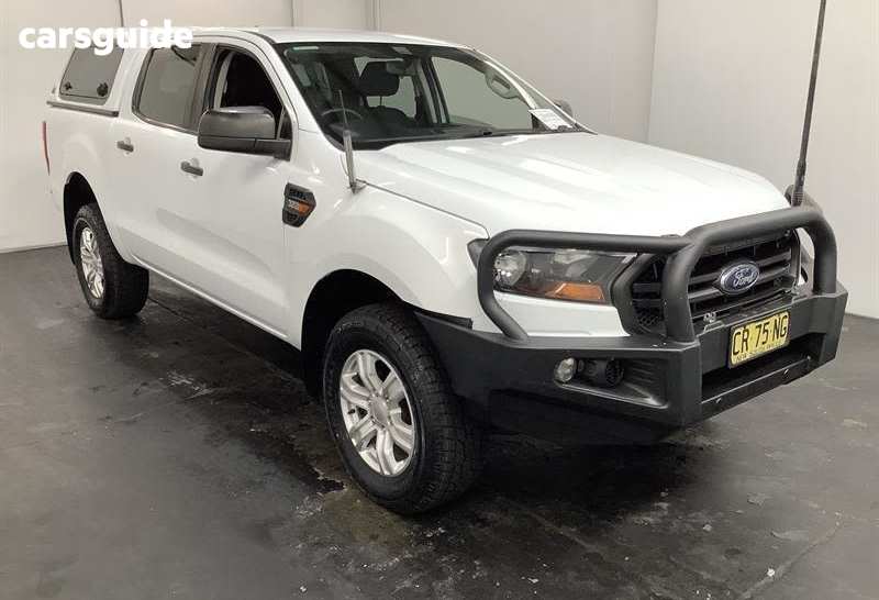 White 2018 Ford Ranger Crew Cab Utility Xl 3.2 (4X4)