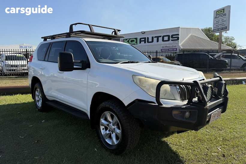 White 2011 Toyota Landcruiser Prado Wagon Gxl (4X4)