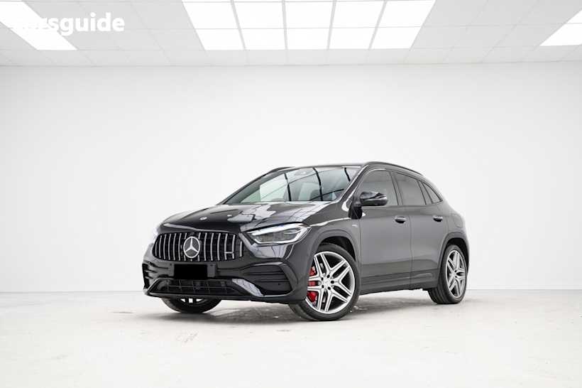 Black 2021 Mercedes-Benz GLA-Class SUV GLA45 AMG S 4WD