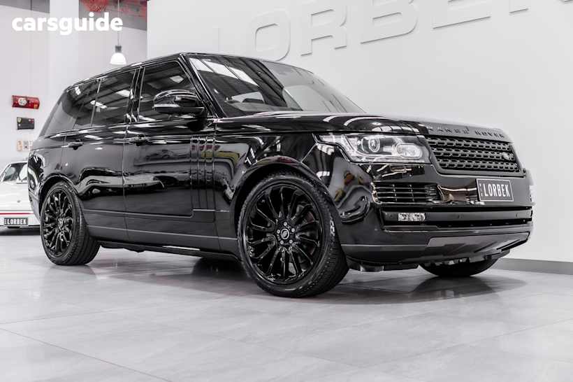 Black 2013 Land Rover Range Rover Wagon Vogue V6 Sc