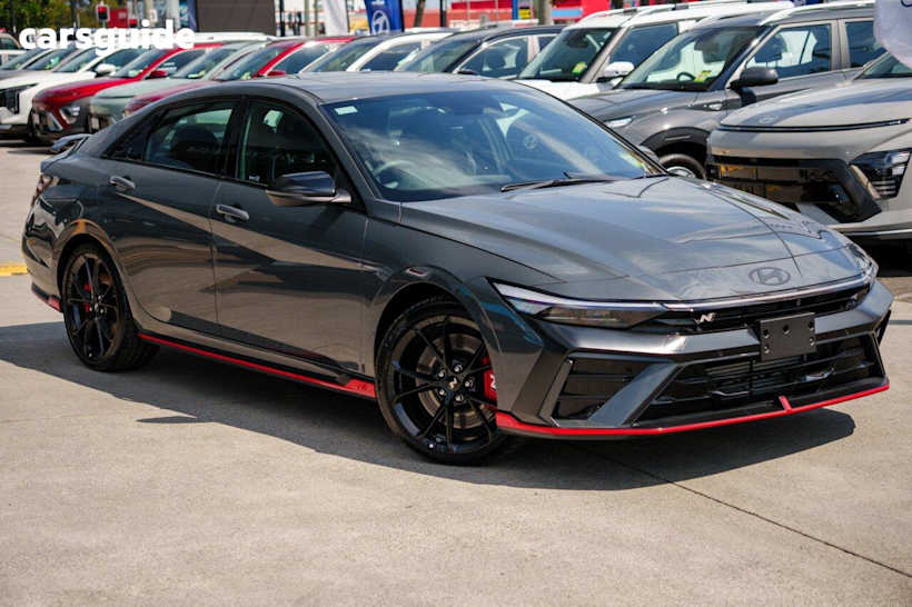 Grey 2025 Hyundai I30 Sedan N Premium With Sunroof
