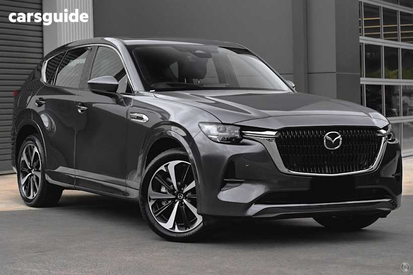 Grey 2025 Mazda CX-60 Wagon P50E Gt Phev