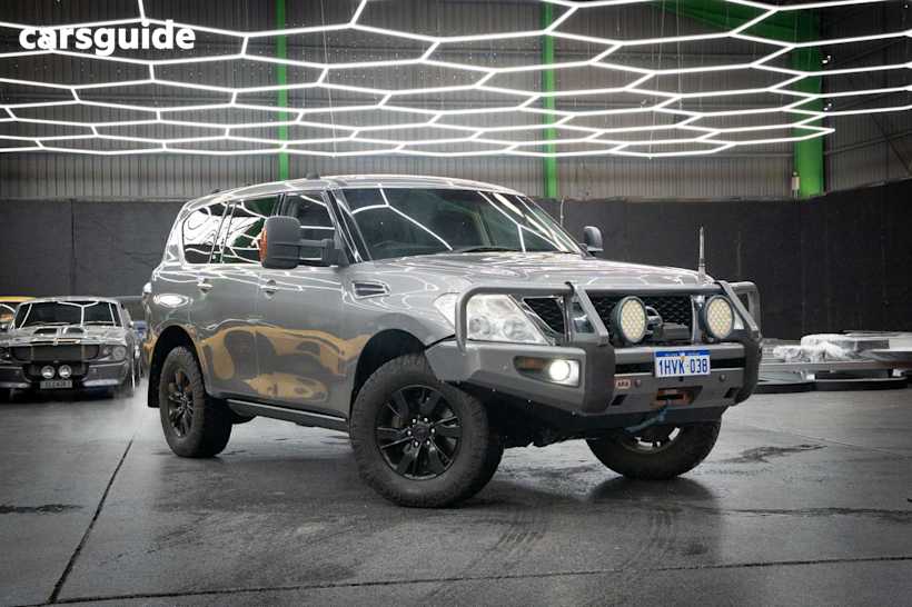 Grey 2013 Nissan Patrol SUV ST-L 4X4