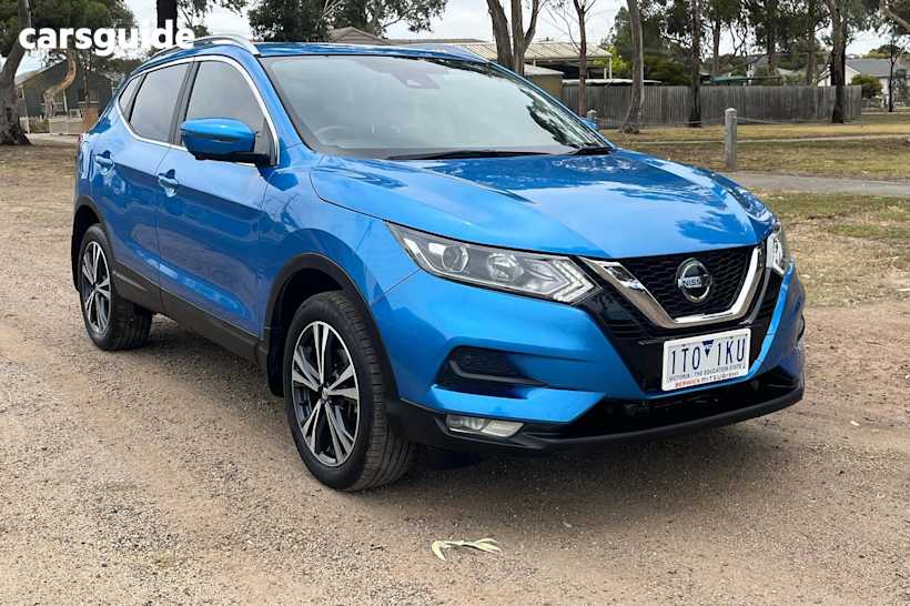 Blue 2021 Nissan Qashqai Wagon St-L