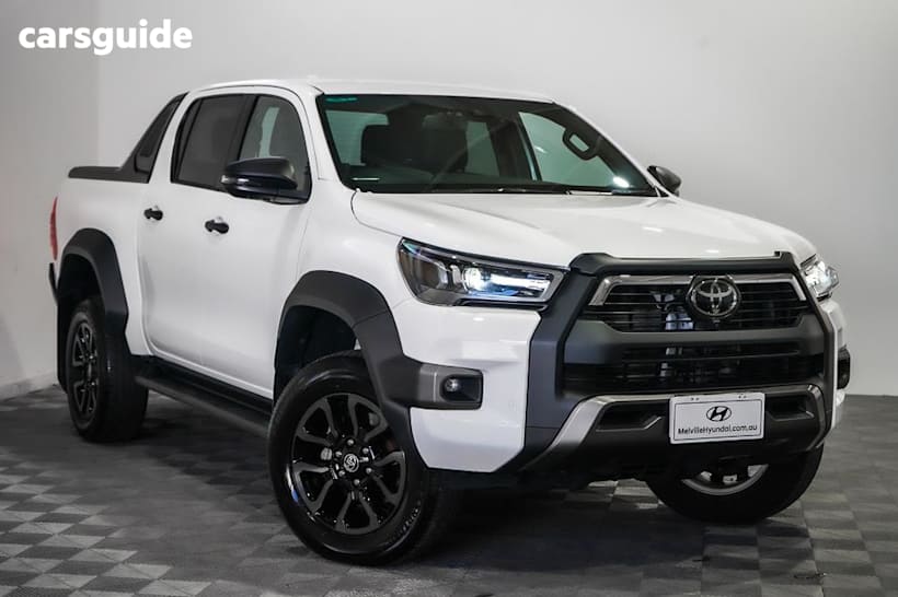 White 2023 Toyota Hilux Double Cab Pick Up Rogue (4X4)