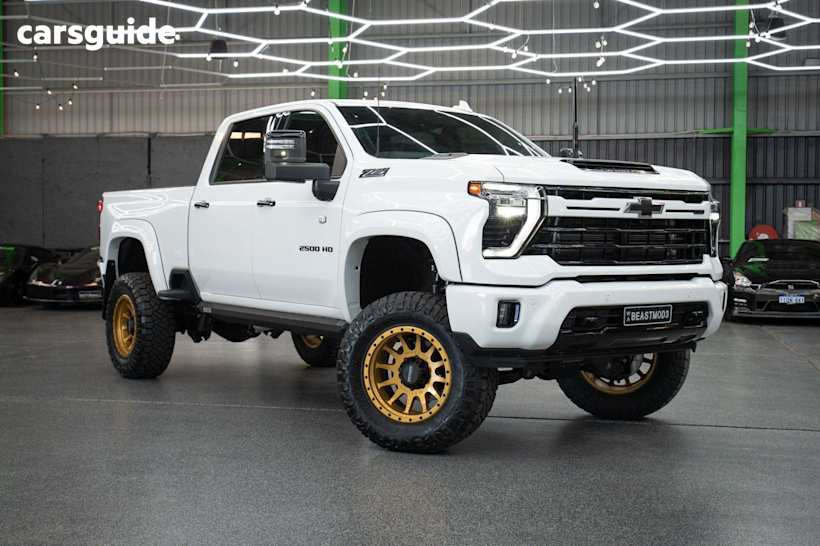White 2024 Chevrolet Silverado HD Ute Tray LTZ PREMIUM W/TECH PACK 4X4