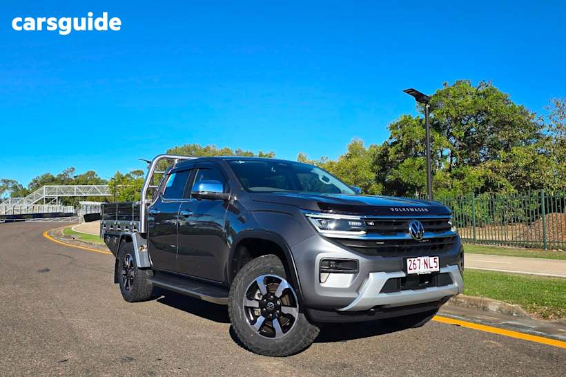 Grey 2024 Volkswagen Amarok Dual Cab Utility Style Tdi600 4Motion