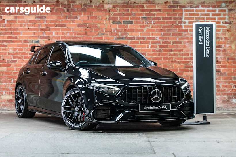 Black 2023 Mercedes-Benz A45 Hatchback S 4Matic+