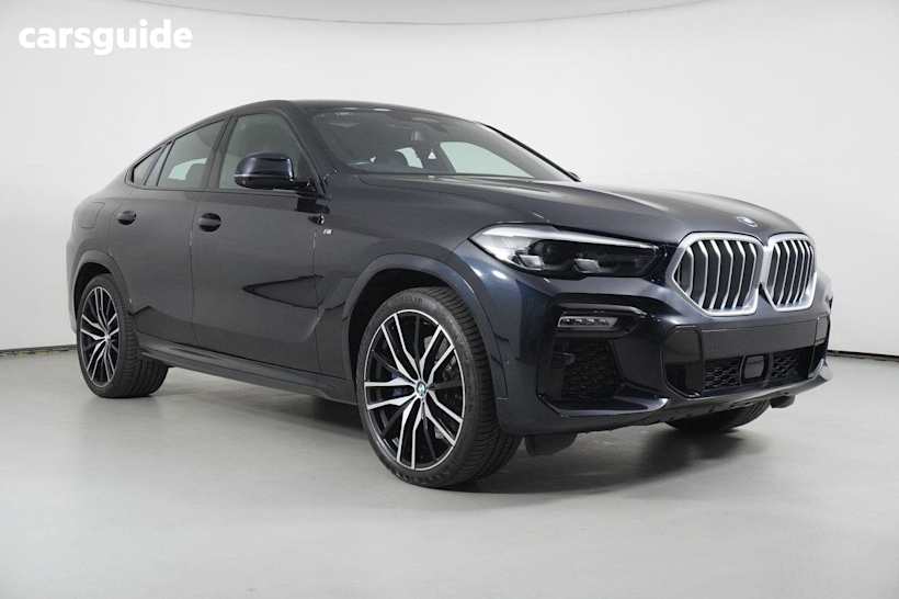 Black 2020 BMW X6 Coupe Xdrive40I M Sport