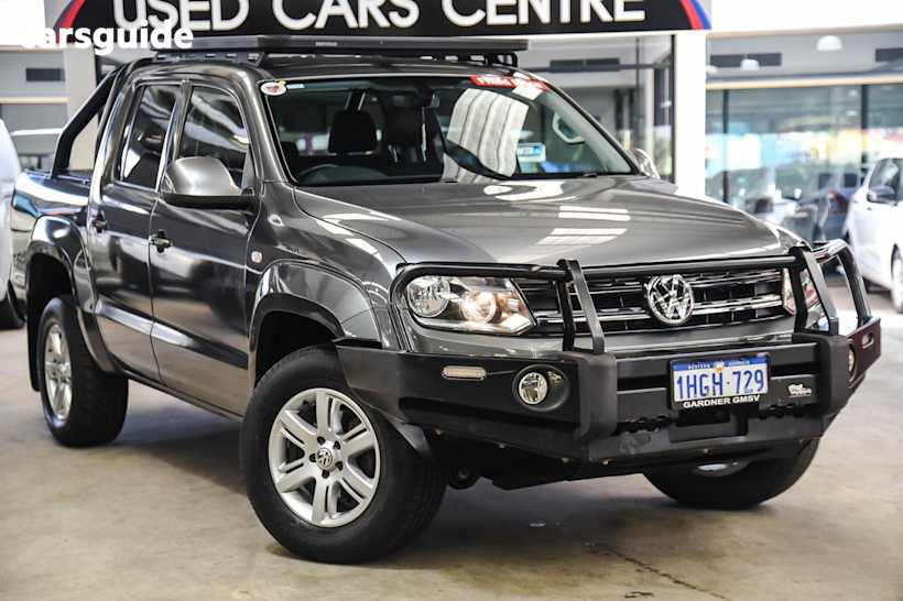 Grey 2018 Volkswagen Amarok Ute Tray TDI420 CORE PLUS 4X4