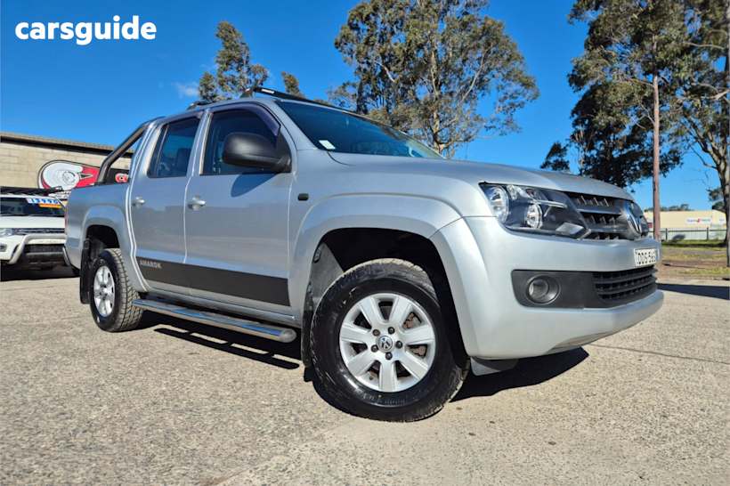 Silver 2011 Volkswagen Amarok Ute Tray TDI400 TRENDLINE 4X4