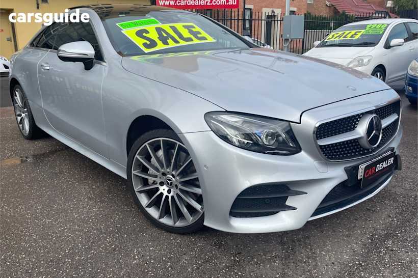Silver 2017 Mercedes-Benz E300 Coupe