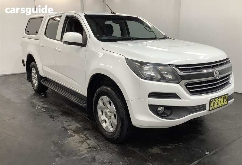 White 2017 Holden Colorado Crew Cab Pickup Lt (4X2)