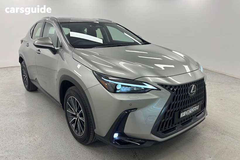 Silver 2025 Lexus NX SUV NX350H LUXURY 4X4