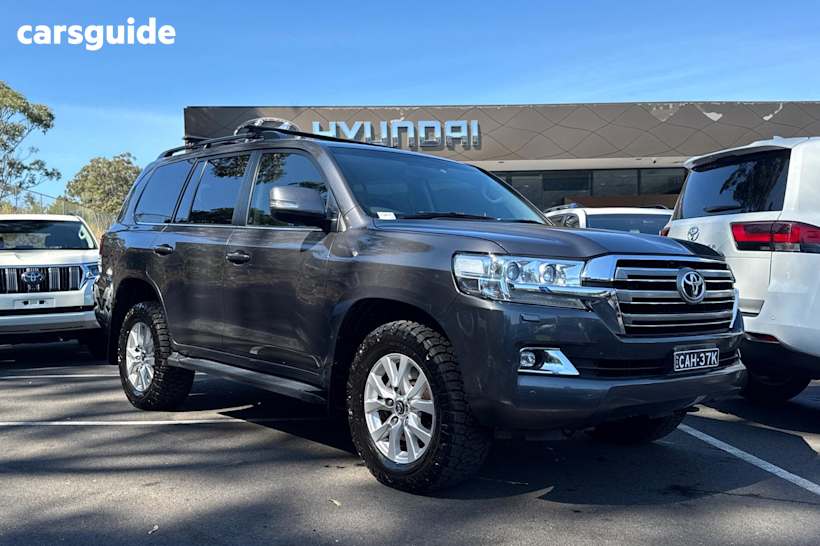 Grey 2017 Toyota Landcruiser Wagon Vx (4X4)