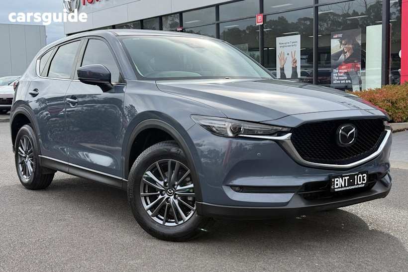 Grey 2021 Mazda CX-5 SUV MAXX SPORT F