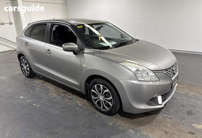 Grey 2016 Suzuki Baleno Hatchback Gl