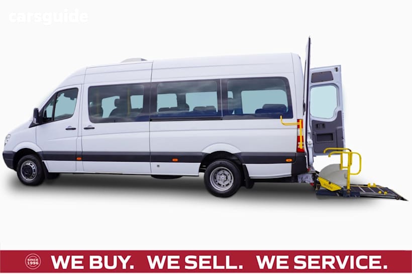 White 2008 Mercedes-Benz Sprinter Commercial 515CDI R