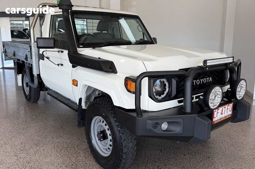 White 2023 Toyota Landcruiser Cab Chassis Lc79 Workmate