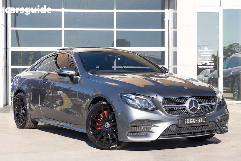 Grey 2019 Mercedes-Benz E300 Coupe