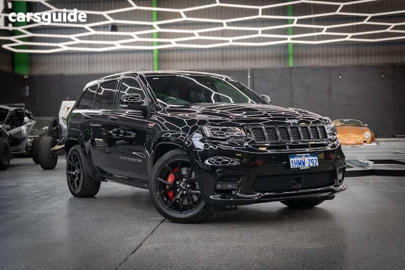 Black 2017 Jeep Grand Cherokee SUV SRT 4X4