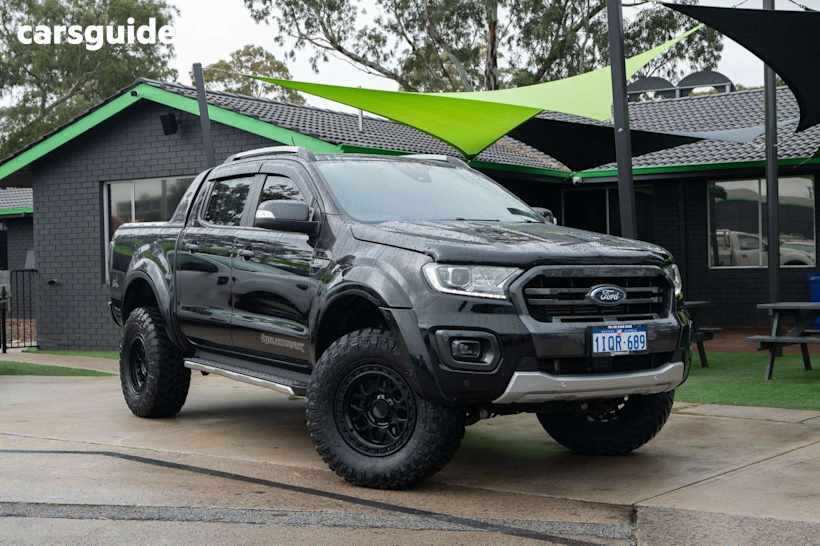 Black 2021 Ford Ranger Double Cab Pick Up Wildtrak 3.2 (4X4)