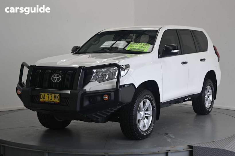 White 2021 Toyota Landcruiser Prado SUV GX 4X4