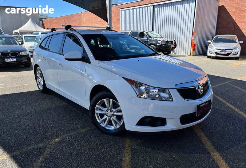 White 2013 Holden Cruze Sportswagon Cd