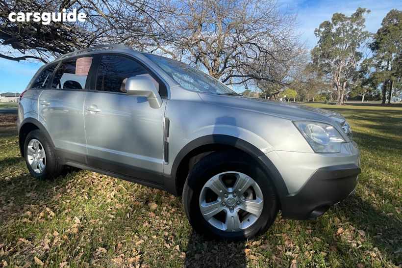 Silver 2010 Holden Captiva Wagon 5 (4X4)