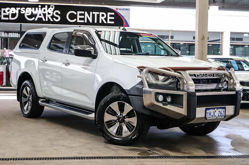 White 2021 Isuzu D-MAX Ute Tray LS-U HIGH RIDE R