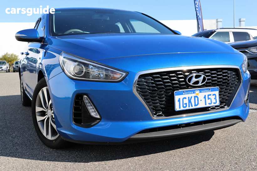 Blue 2017 Hyundai I30 Hatchback Active