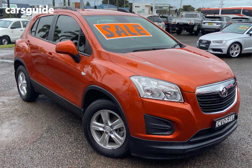 Orange 2016 Holden Trax Wagon Ls