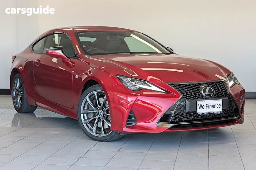 Red 2021 Lexus RC Coupe RC300 F SPORT R
