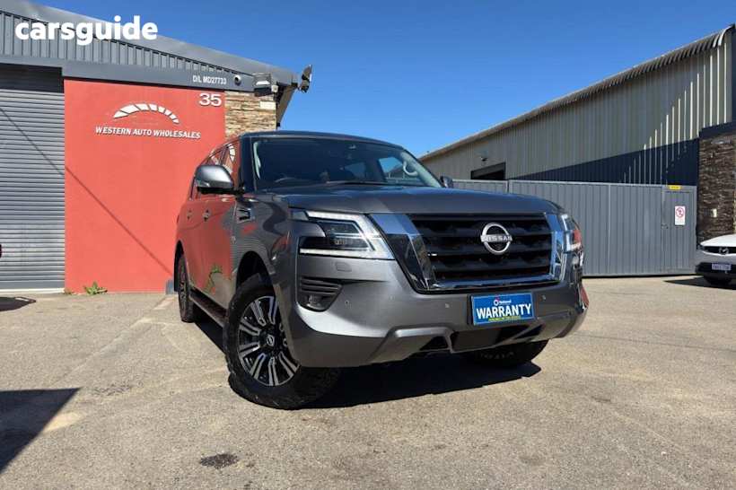 Grey 2023 Nissan Patrol SUV 2023 NISSAN PATROL Y62 MY24 TI GREY 7 SPEED SPORTS AUTOMATIC WAGON