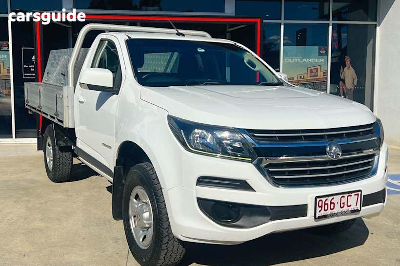 White 2017 Holden Colorado Crew Cab Chassis Ls (4X2)