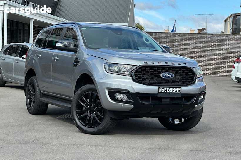 Silver 2021 Ford Everest Wagon Sport (4Wd)