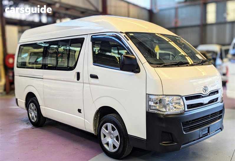 White 2013 Toyota HiAce Commercial R