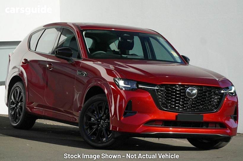 Red 2025 Mazda CX-60 Wagon G40E Gt Hybrid