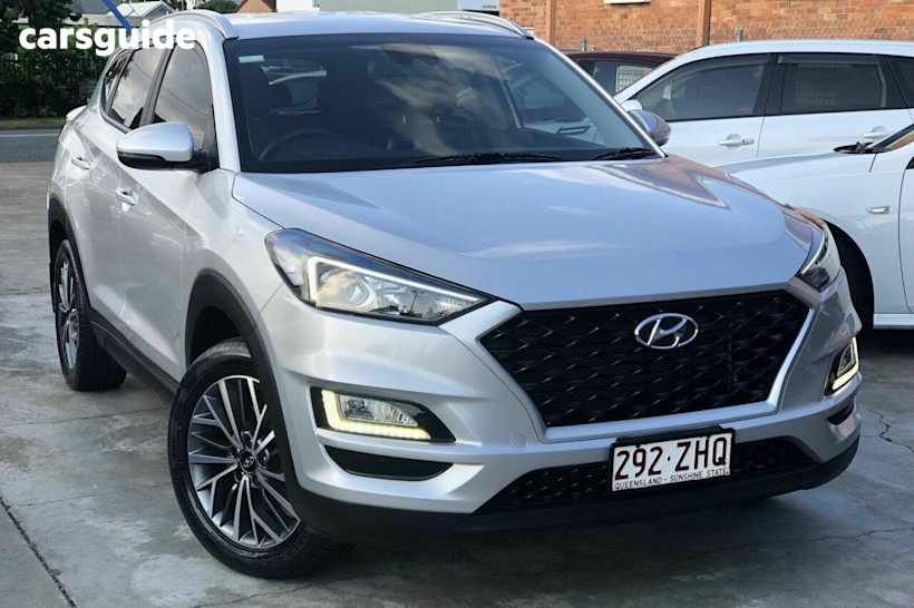 Silver 2019 Hyundai Tucson Wagon Active X (2Wd) Black Int