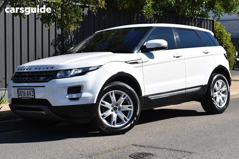 White 2013 Land Rover Range Rover Evoque Wagon Td4 Pure