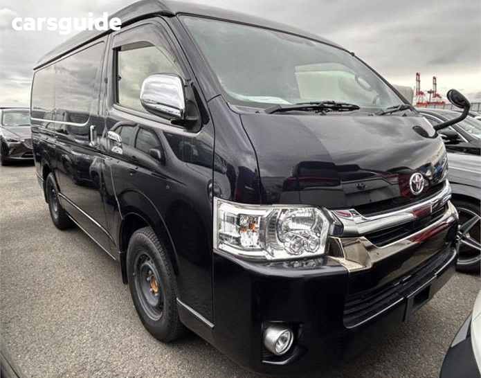 Black 2019 Toyota HiAce Commercial SPECIAL EDITION 50TH ANNIVERSARY LTD